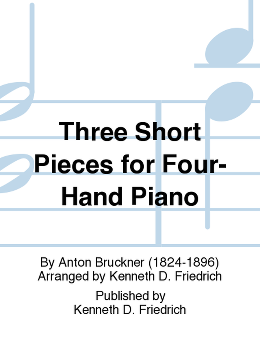 Three Short Pieces for Four-Hand Piano image number null