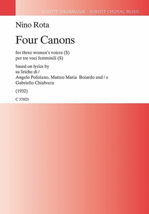 Book cover for Four Canons