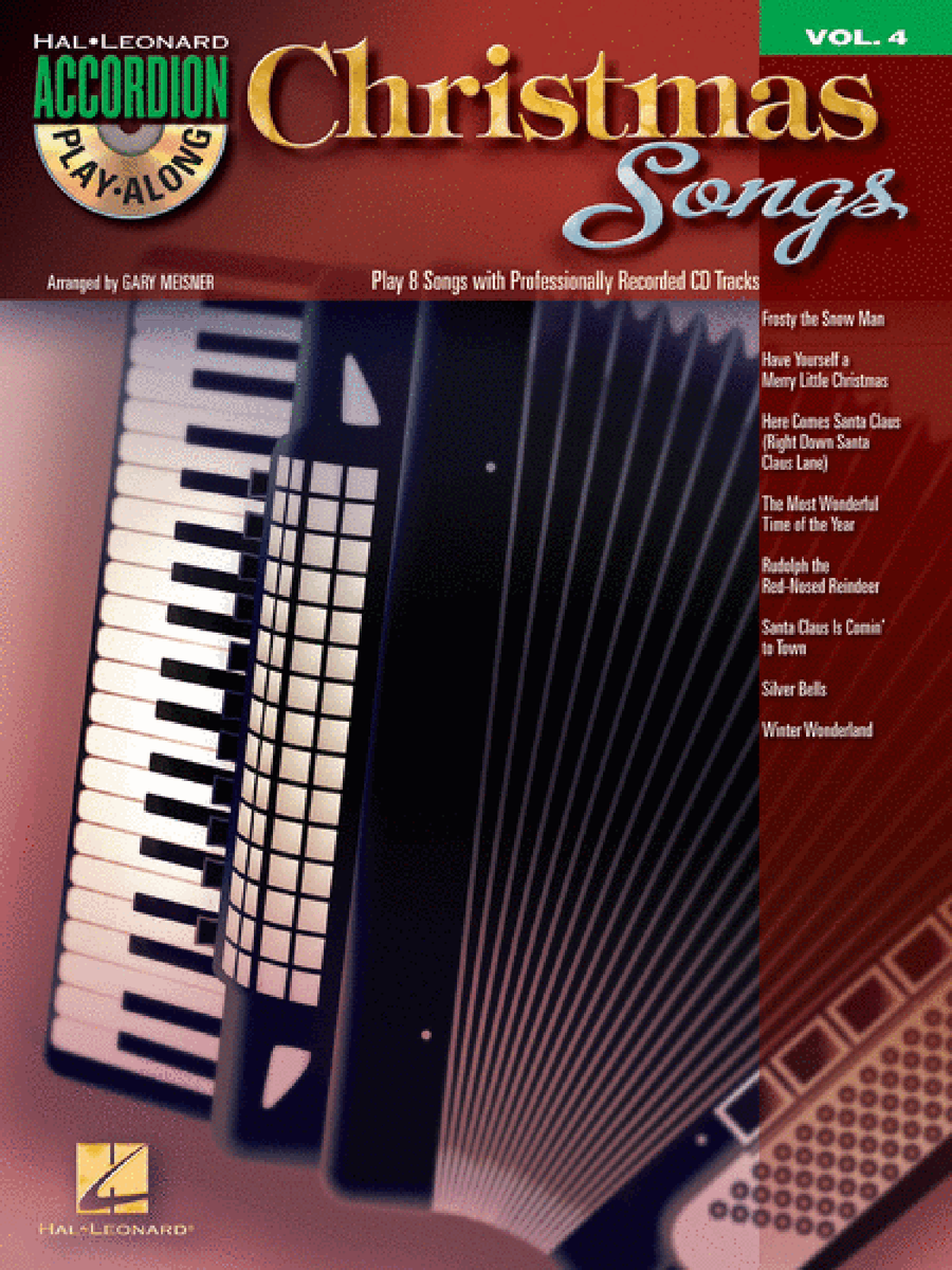 Christmas Songs Accordion scores gallery preview page 1