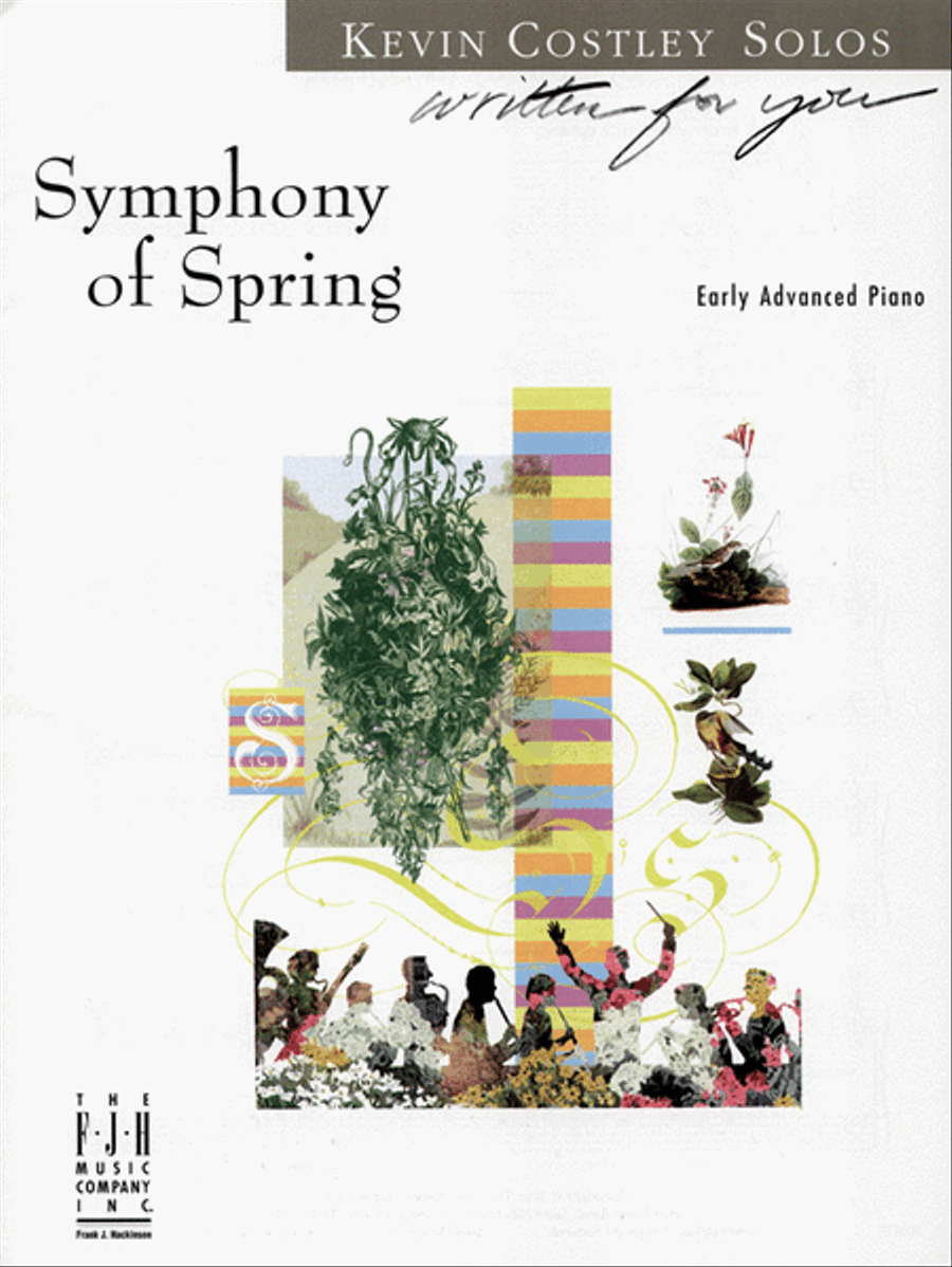 Symphony of Spring Piano Solo scores gallery preview page 2