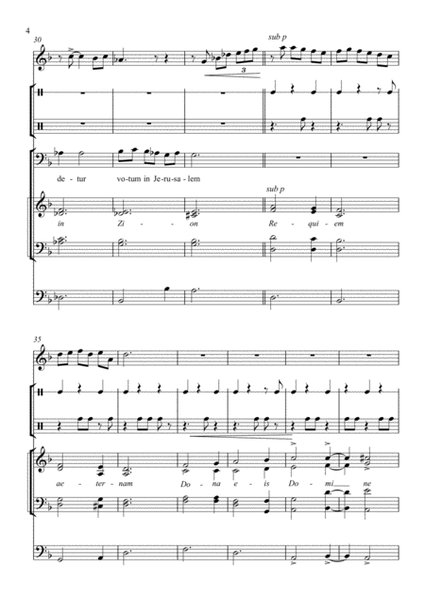 "1.Introitus" from: Requiem for choir, baryton, obo, percussion and amplified bass