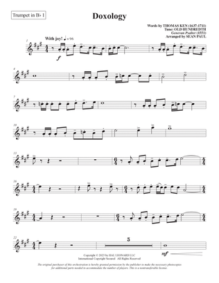 Doxology (arr. Sean Paul) - Bb Trumpet 1