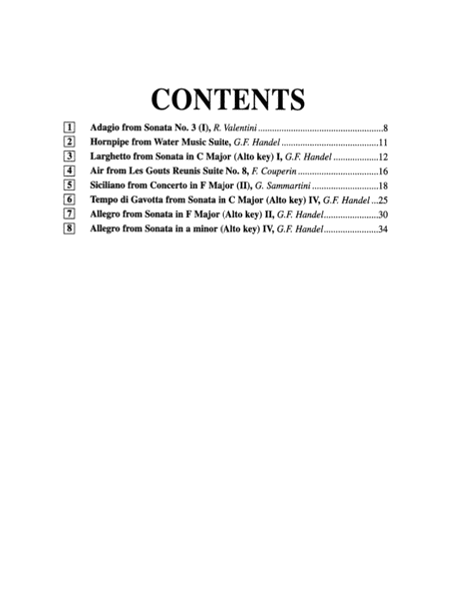 Suzuki Recorder School (Soprano Recorder), Volume 4 Soprano Recorder scores gallery preview page 5