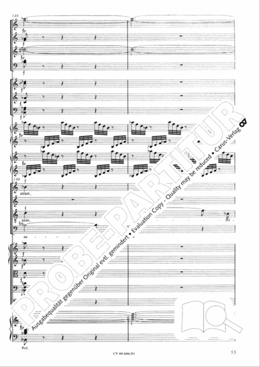 Mass in A Major (2 versions) STB scores gallery preview page 64