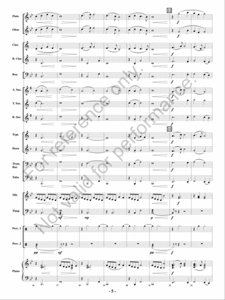 Going Home Going Home Concert Band scores gallery preview page 4
