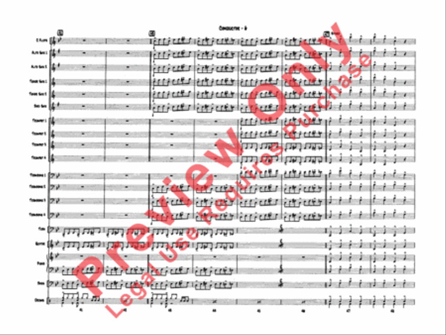 Channel One Suite Jazz Ensemble scores gallery preview page 9