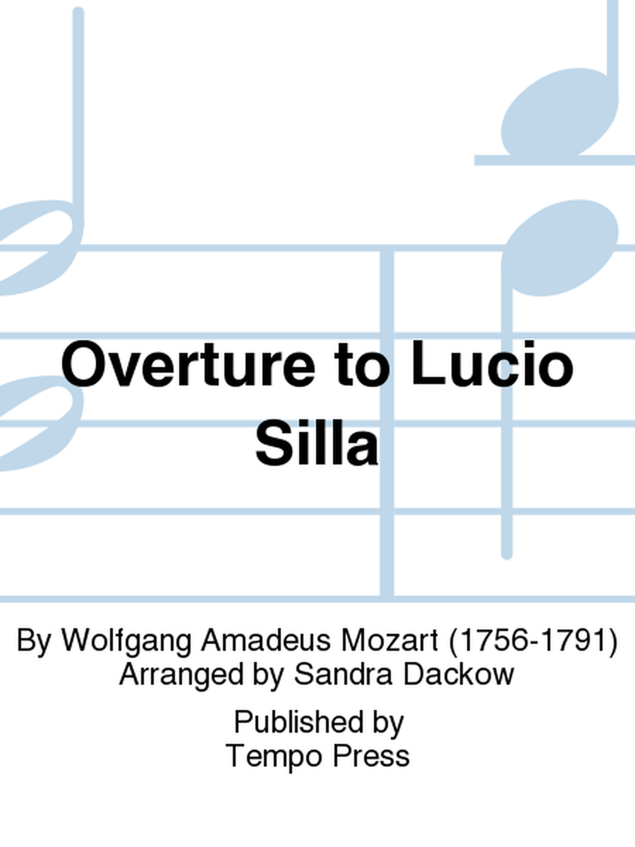 Lucio Silla Overture image number null
