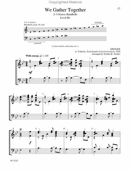 Hymn Preludes for Handbells, Set 3 image number null