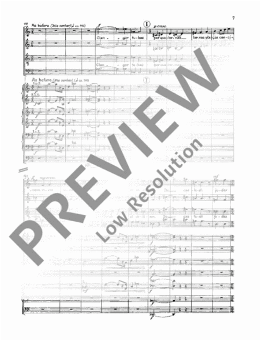 Apparebit repentina dies TB scores gallery preview page 12