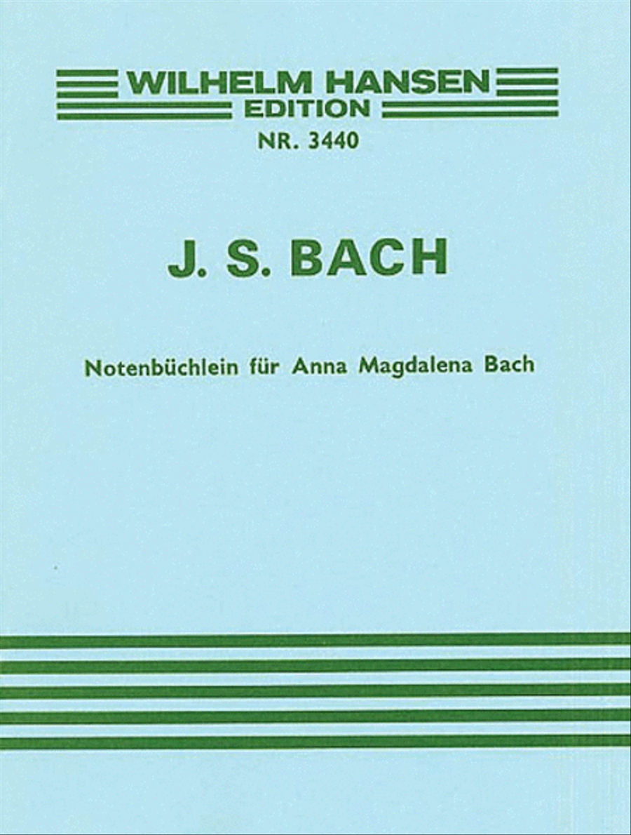J.S. Bach: Little Notebook For Anna Magdalena Bach Piano Solo scores gallery preview page 1