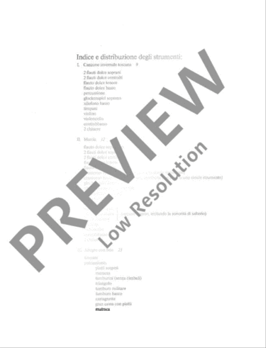 Spielmusiken Orchestra scores gallery preview page 7