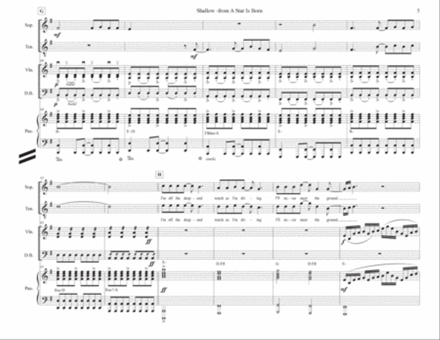 Shallow Chamber Music scores gallery preview page 5