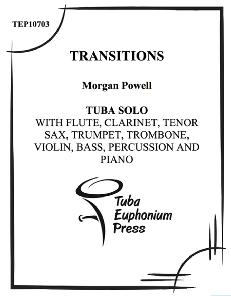 Transitions Clarinet scores gallery preview page 1
