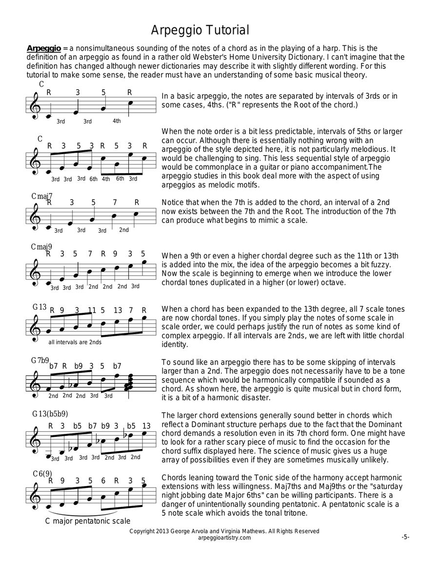 Arpeggio Warm-up Exercises for All Instruments. Large Ensemble scores gallery preview page 2