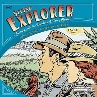 Book cover for String Explorer, Book 1