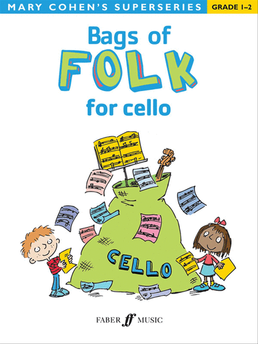 Bags of Folk for Cello Bags of Folk for Cello Cello scores gallery preview page 1