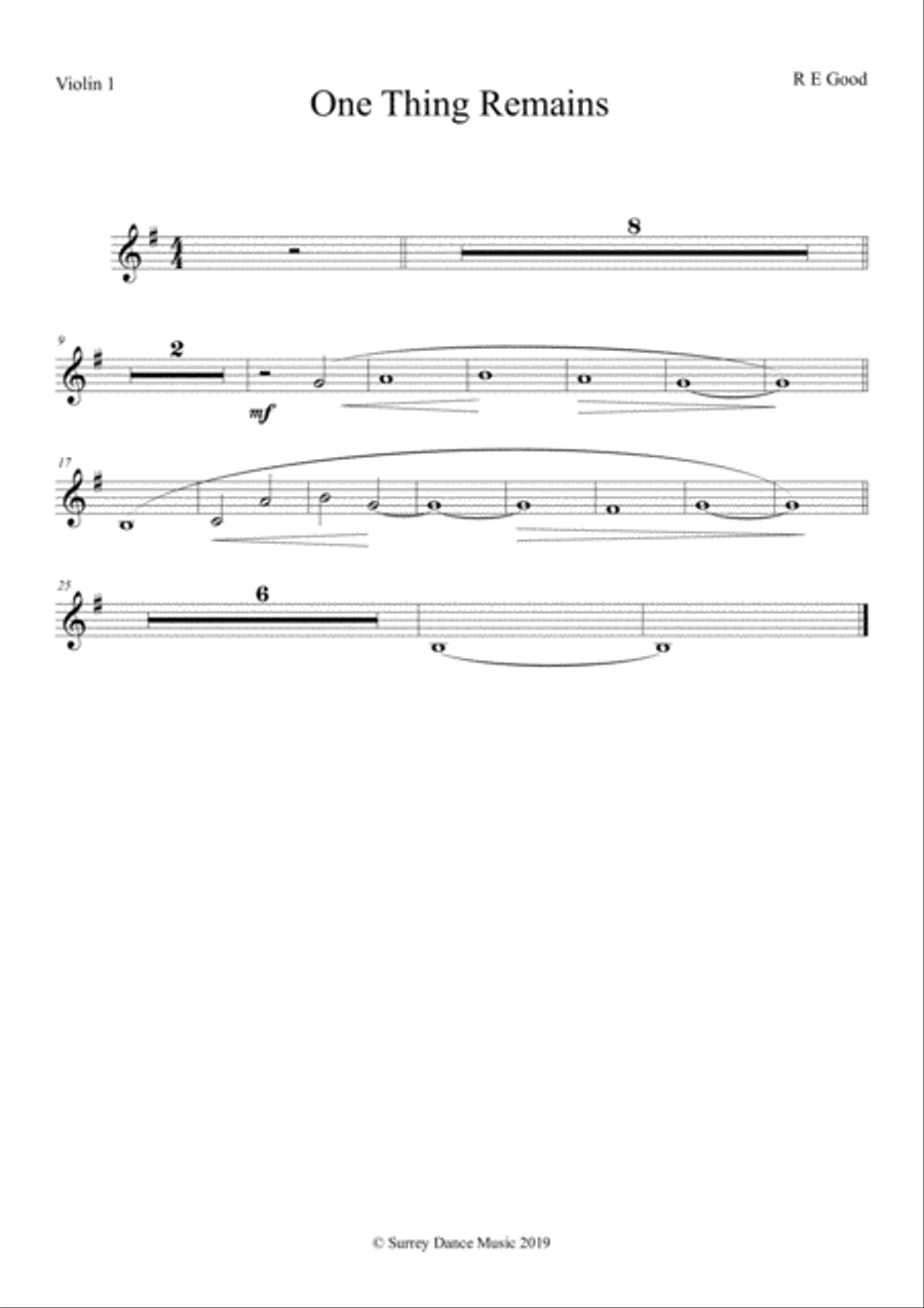 One Thing Remains Piano Quintet scores gallery preview page 4