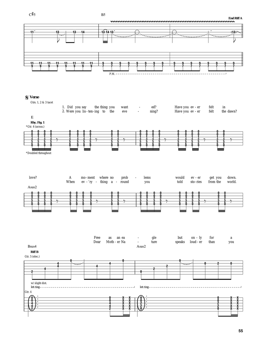 Goodbye Forever Acoustic Guitar scores gallery preview page 2