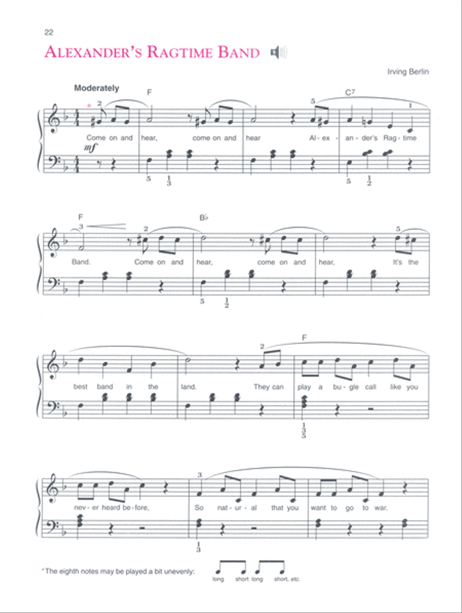 Alfred's Basic Adult All-in-One Course, Book 2 Piano Method scores gallery preview page 10