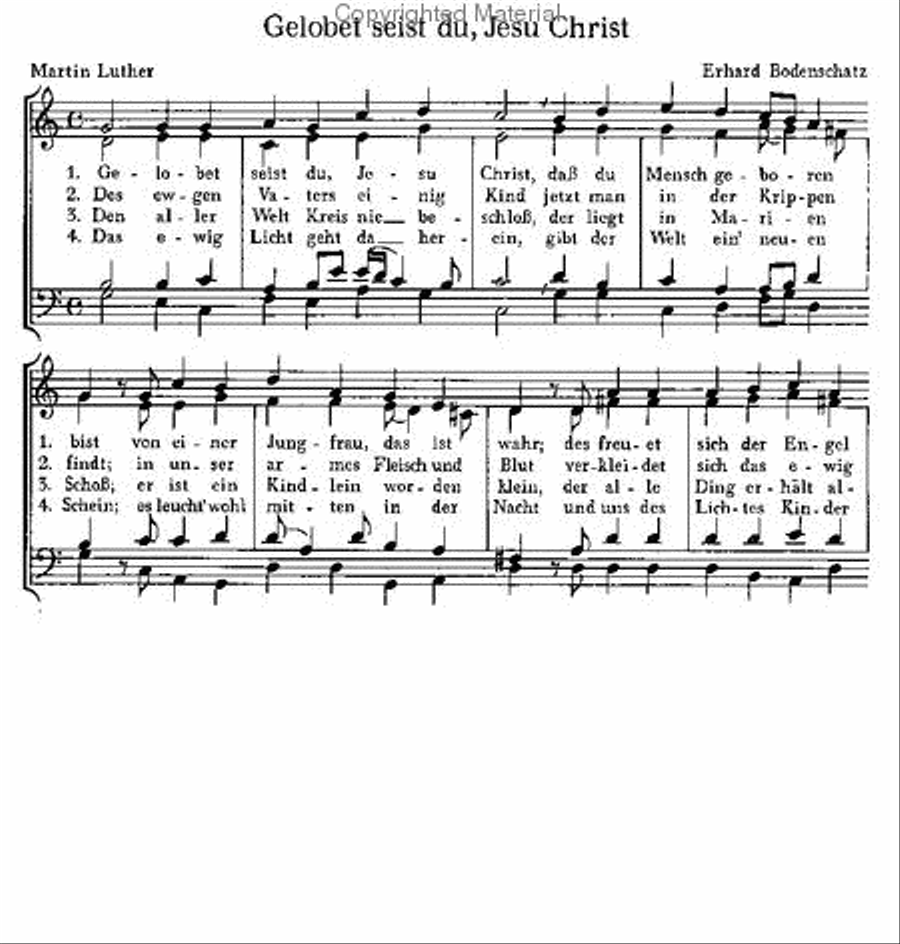 Bach: Kommt Seelen dieser Tag; Vulpius: Lobet den Herrn Score scores gallery preview page 2