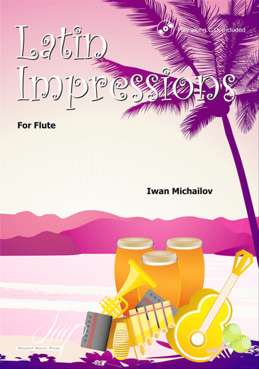 Latin Impressions For Flute Flute Solo scores gallery preview page 1