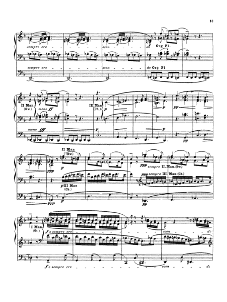 Reger: Two Easy Preludes and Fugues, Op. 56 Organ scores gallery preview page 4