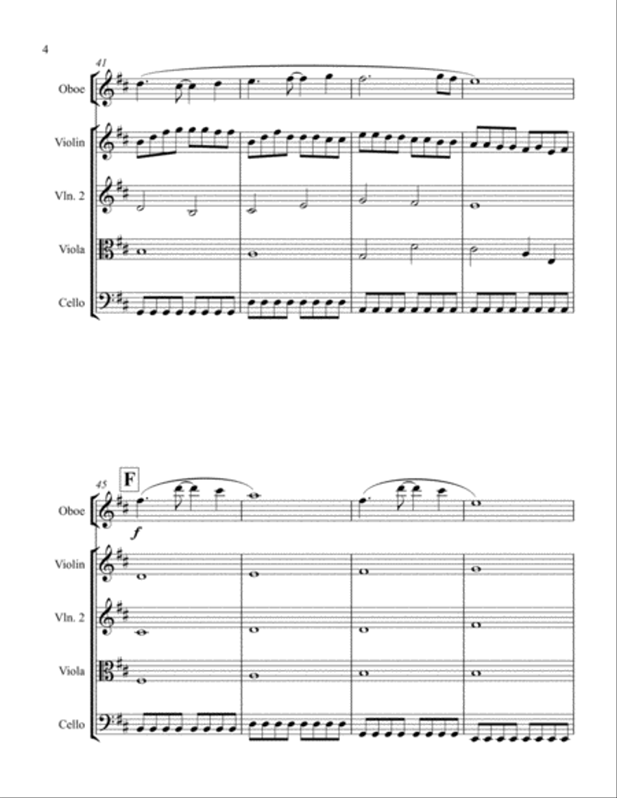Shapes of Clouds Small Ensemble scores gallery preview page 4