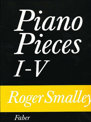 Book cover for Piano Pieces I-V