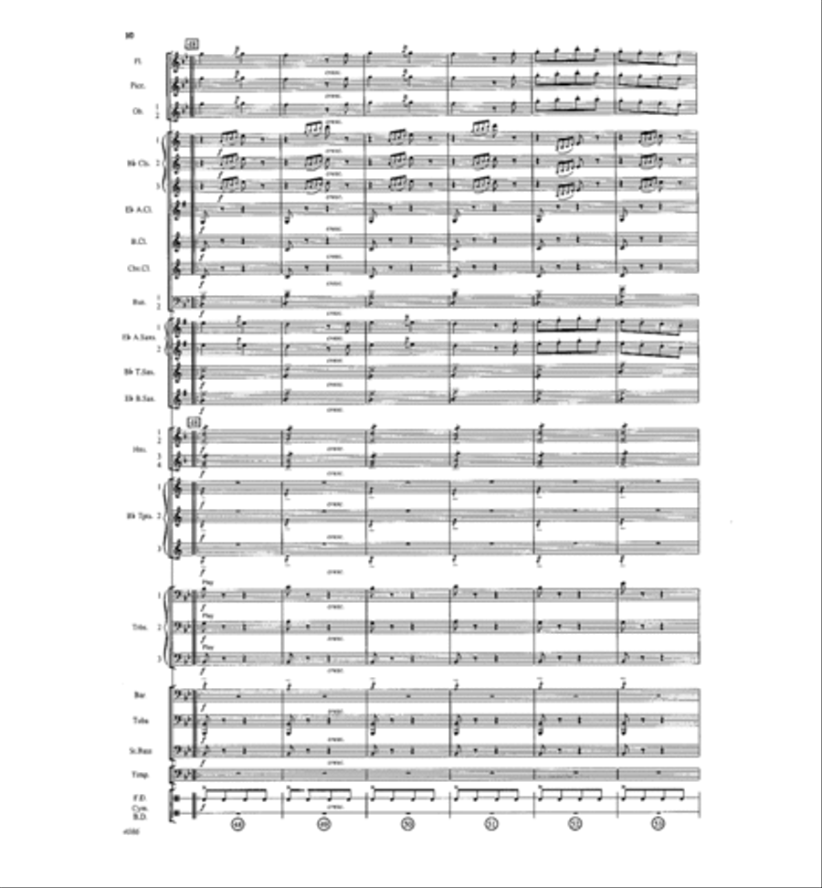 Farandole Concert Band scores gallery preview page 10