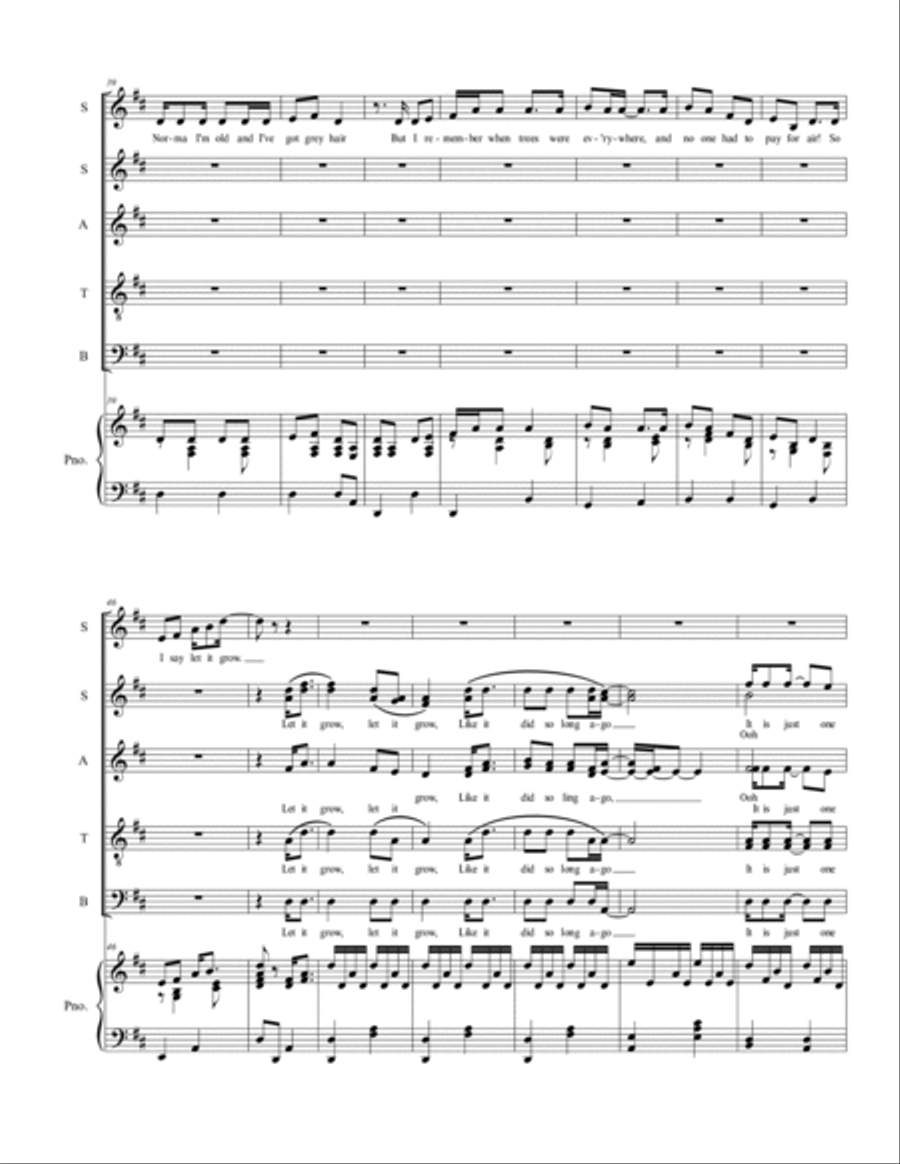 Let It Grow Divisi scores gallery preview page 4