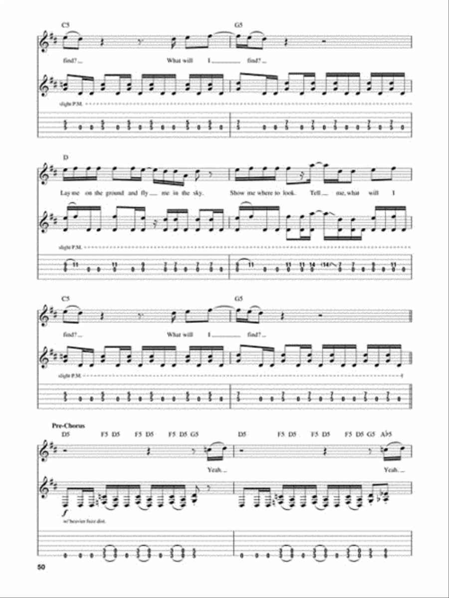 Grunge Electric Guitar scores gallery preview page 6
