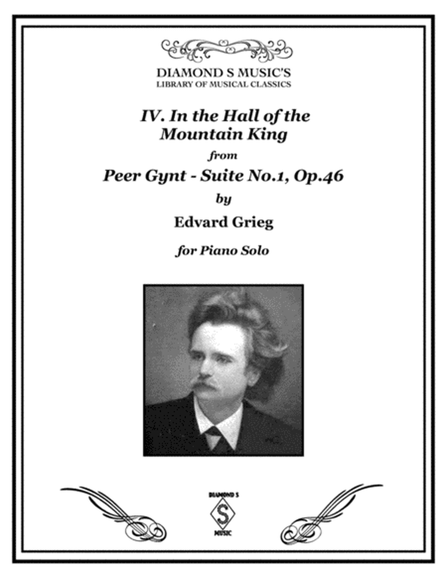 In the Hall of the Mountain King from Peer Gynt Suite No.1, Op. 46 - Edvard Grieg - Piano Solo image number null