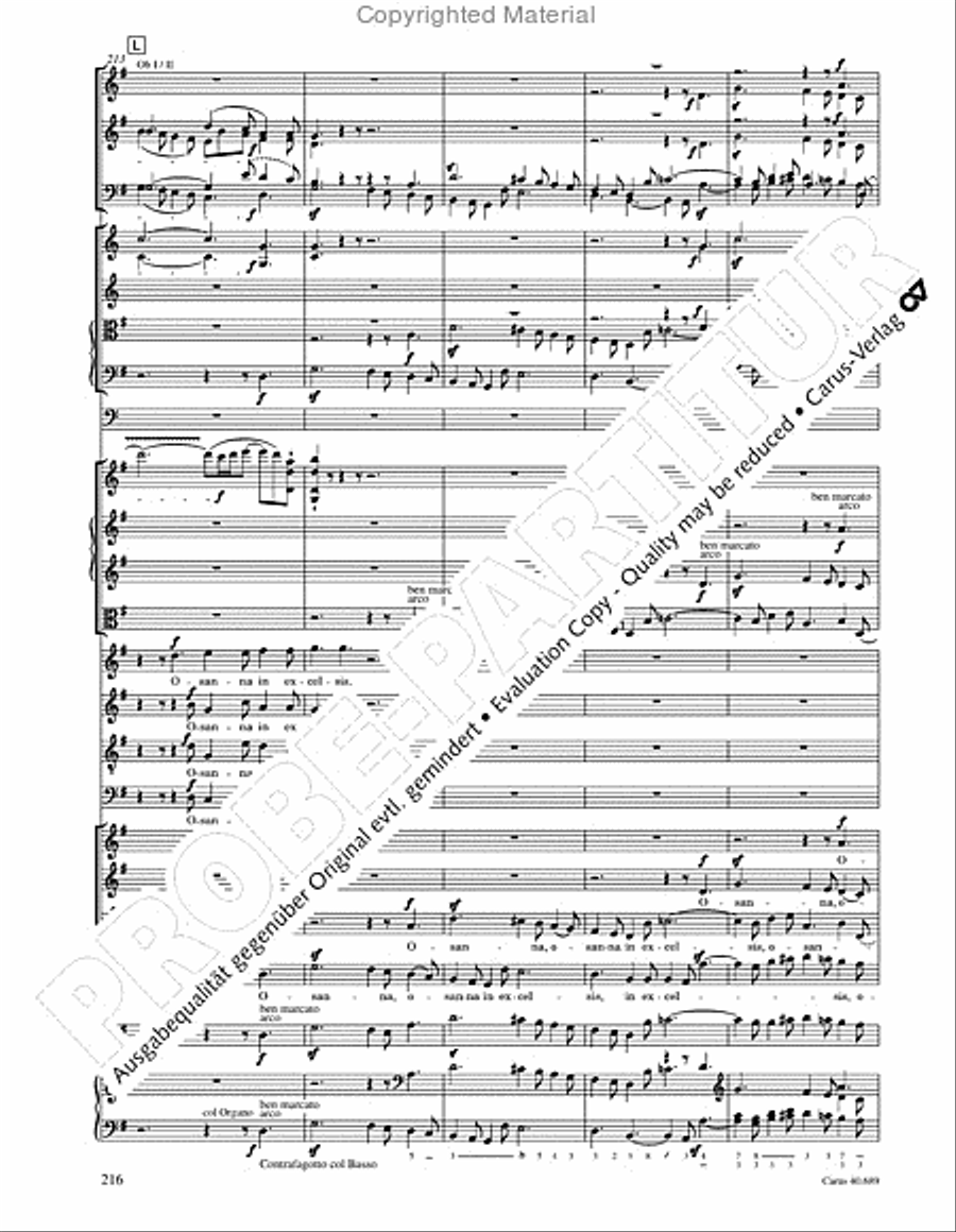 Missa solemnis Missa solemnis 4-Part scores gallery preview page 232
