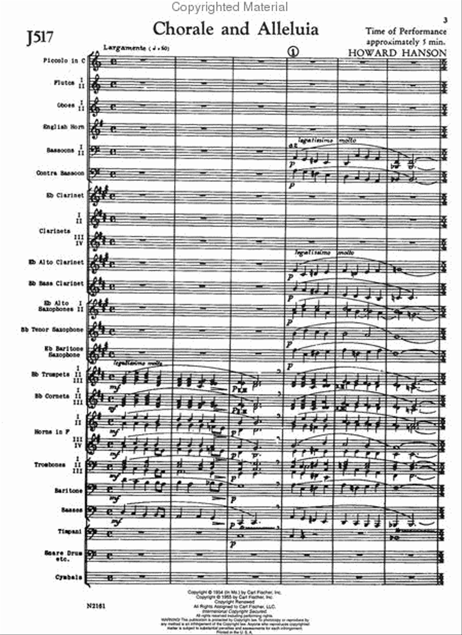 Chorale And Alleluia Chorale And Alleluia Concert Band scores gallery preview page 2