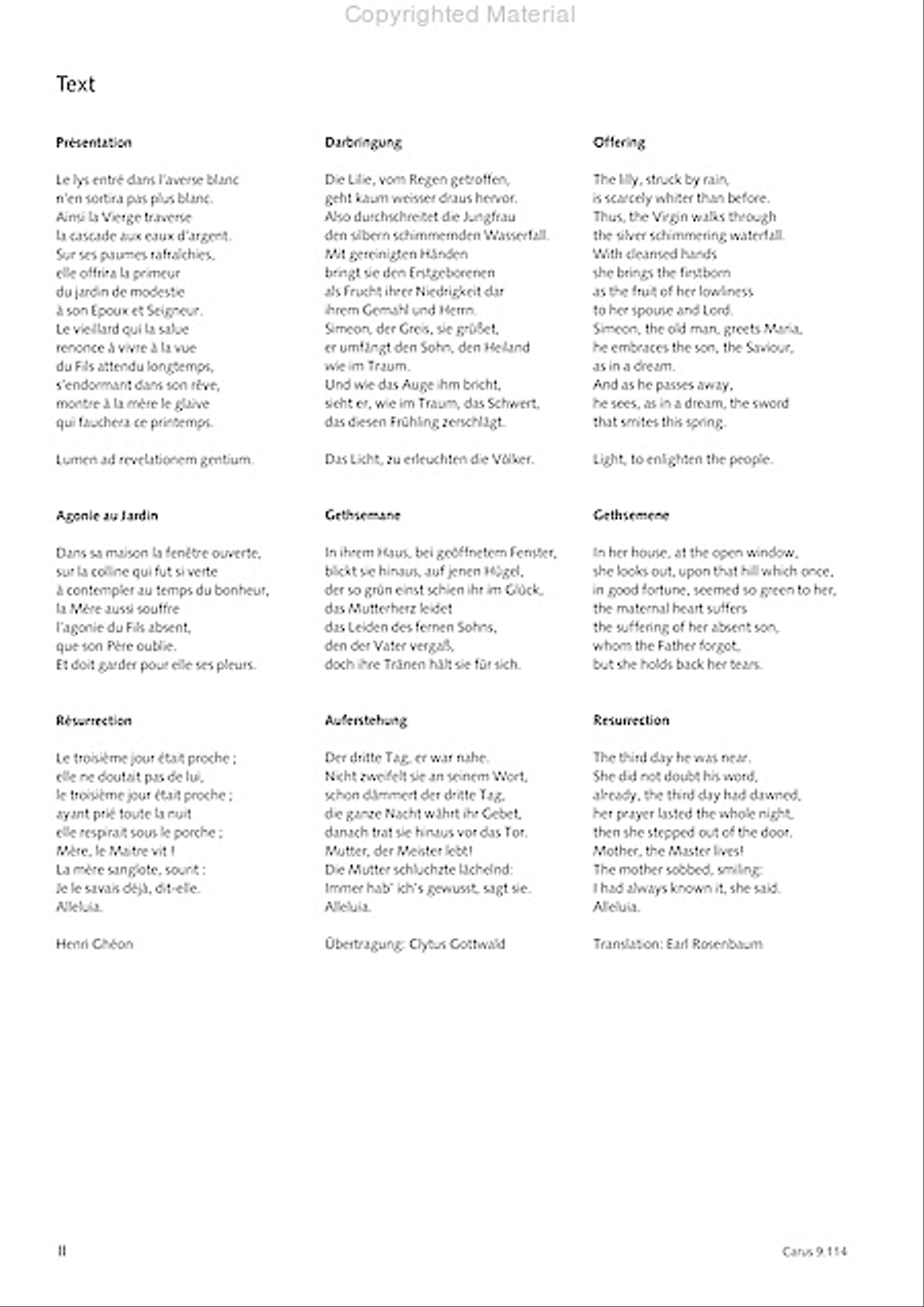Trois Fragments de son Trois Fragments de son Choir scores gallery preview page 3