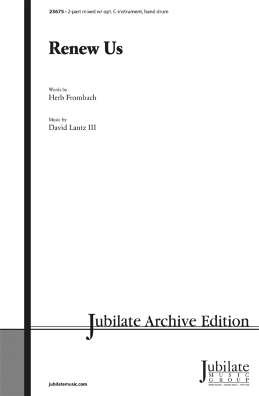Renew Us 2-Part scores gallery preview page 1