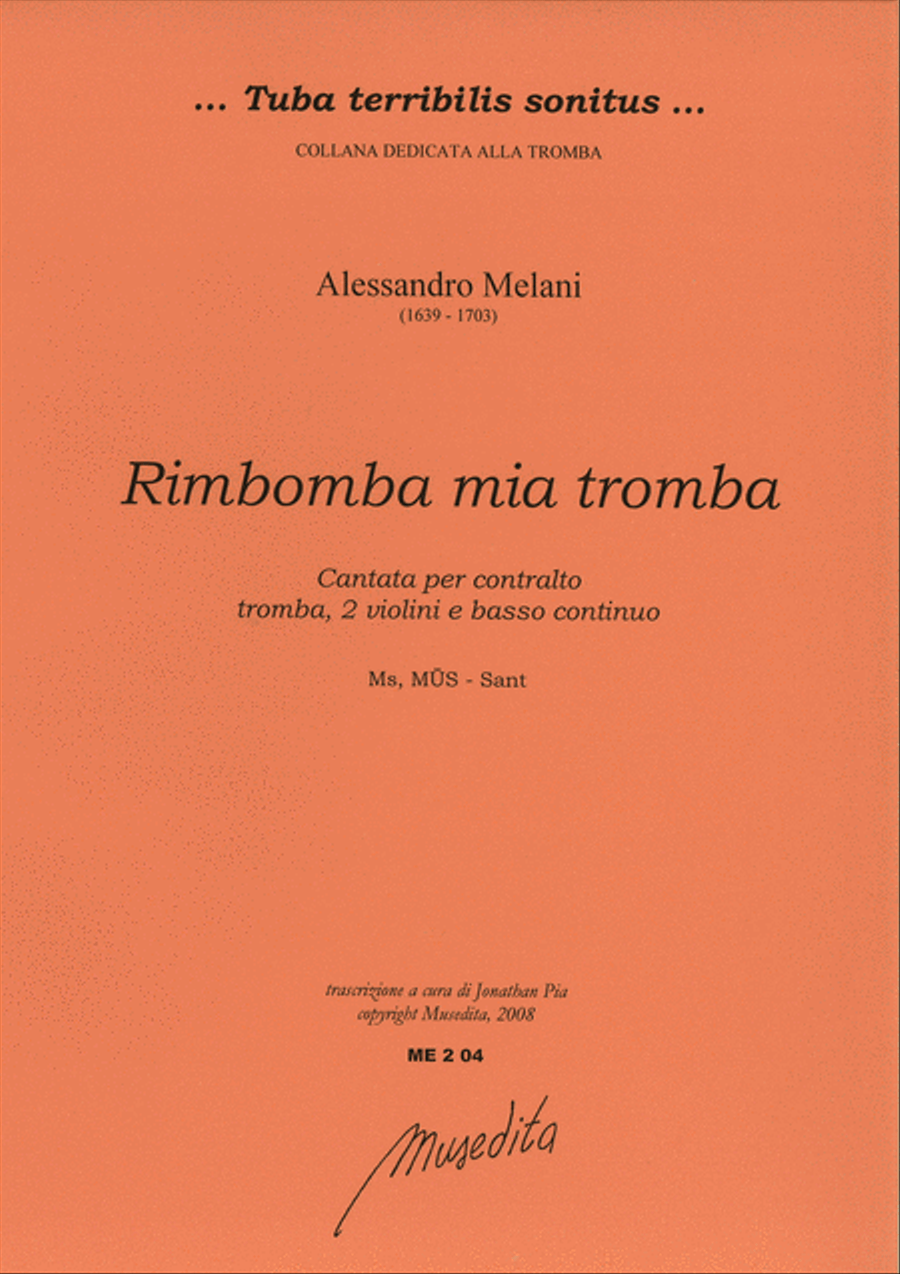 Rimbomba mia tromba Tuba scores gallery preview page 1