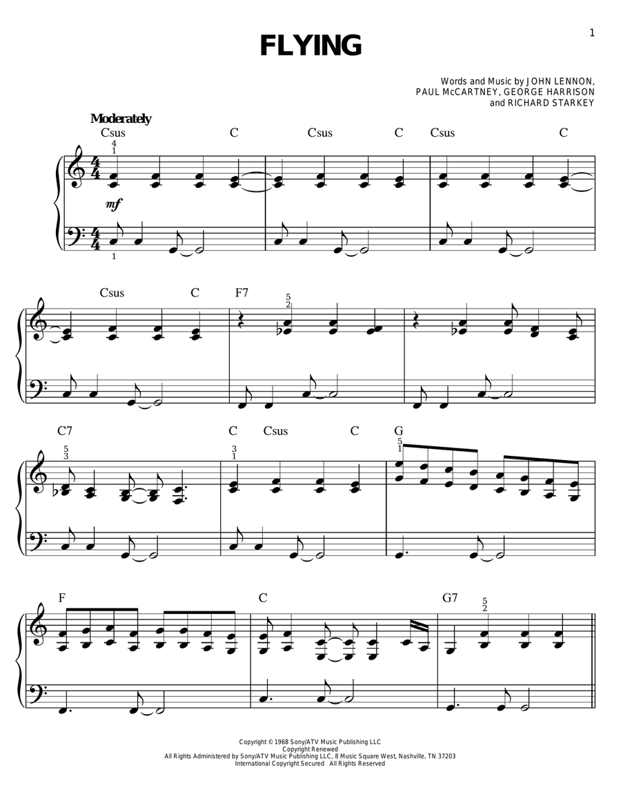 Flying Voice scores gallery preview page 1