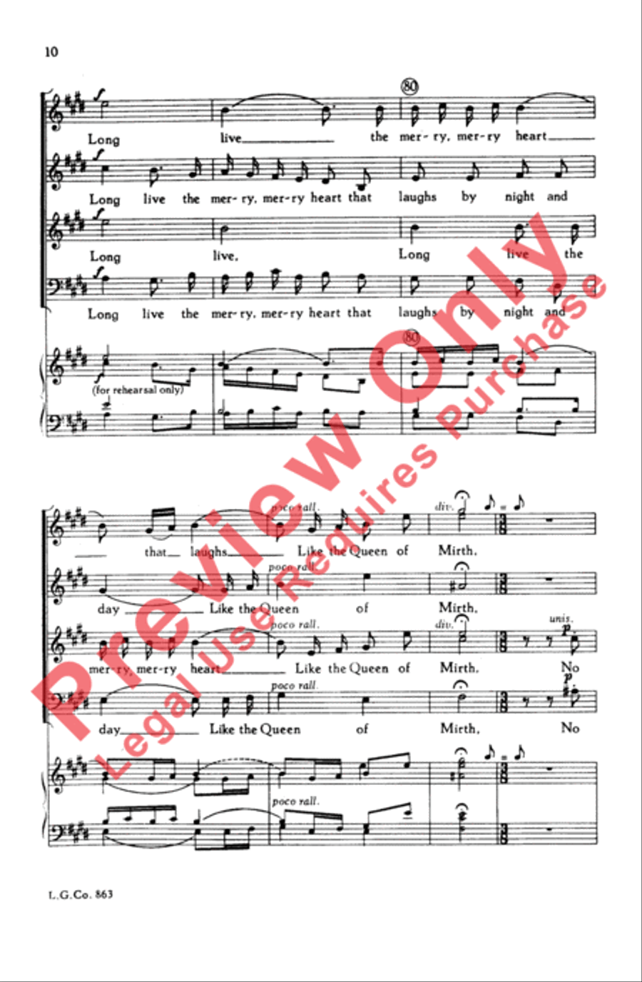 Some Folks 4-Part scores gallery preview page 10