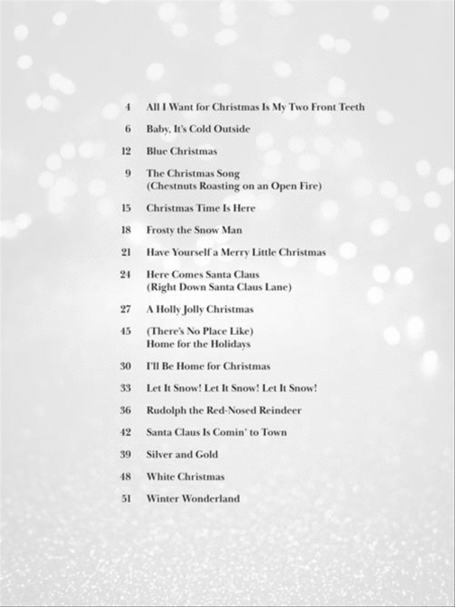 Christmas Songs for Fingerstyle Guitar Fingerpicking Guitar scores gallery preview page 3
