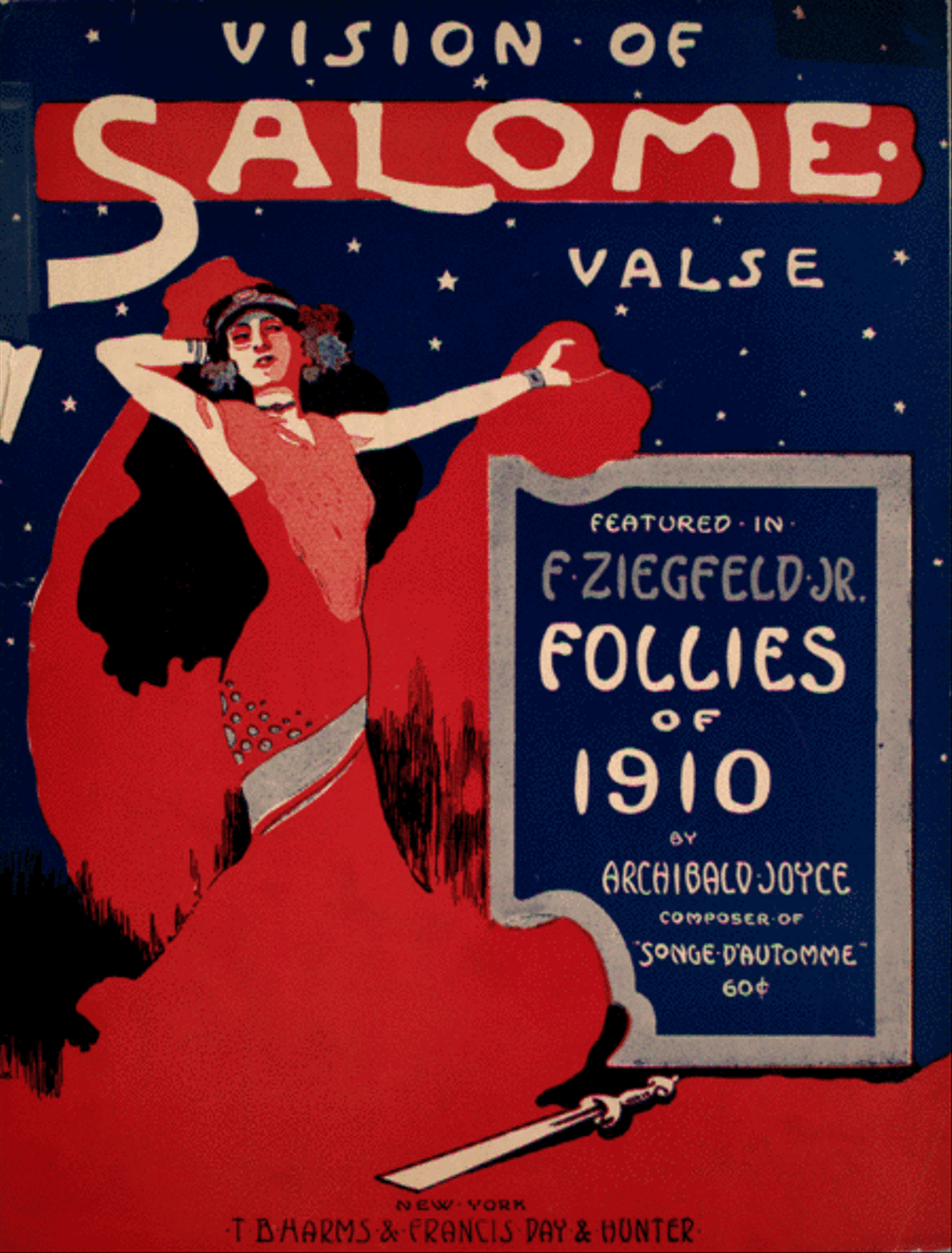 Vision of Salome. Valse Piano Solo scores gallery preview page 1