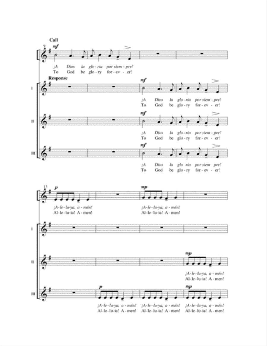 Part-Singing: Global Style (Student Edition) Choir scores gallery preview page 3