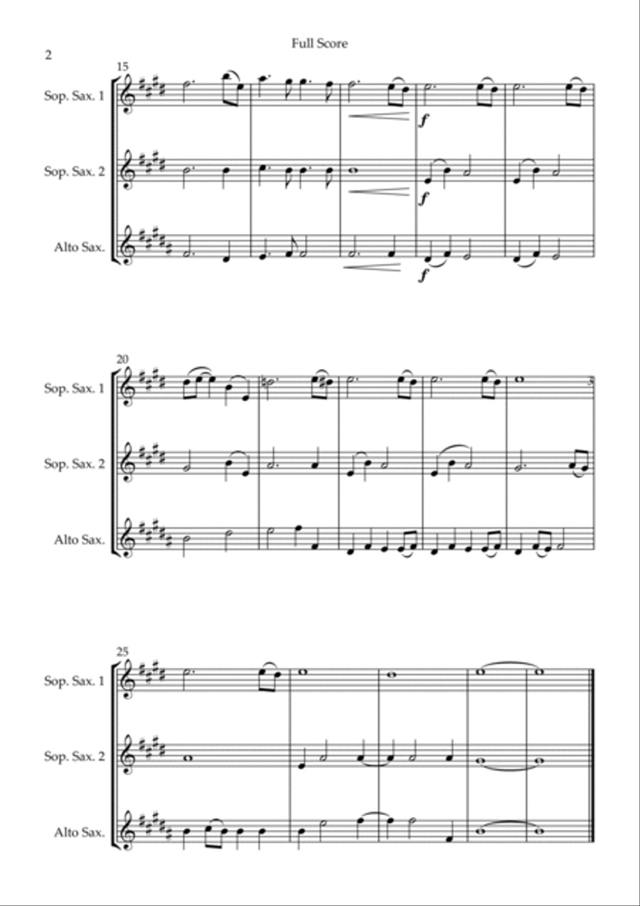 Jurassic Park Iii Woodwind Trio scores gallery preview page 2