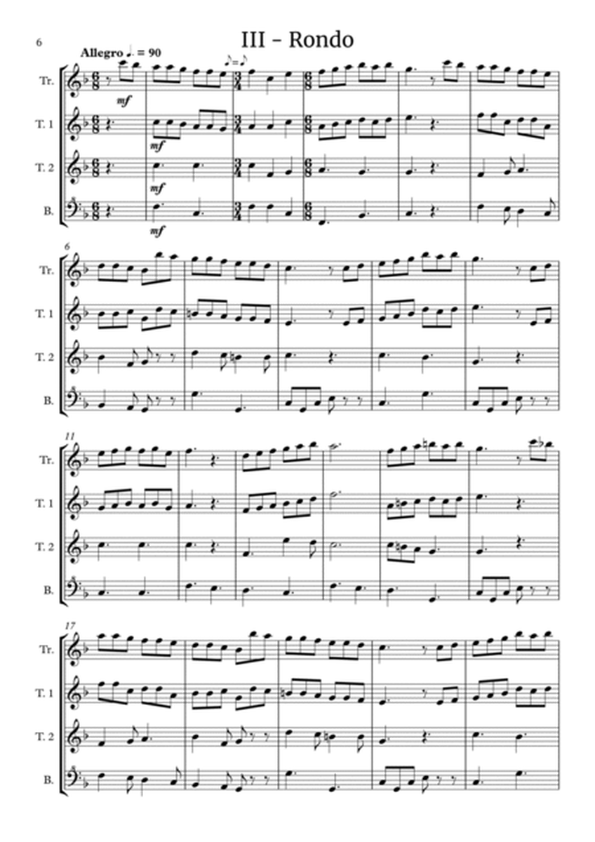 Suite in F major for recorder quartet image number null