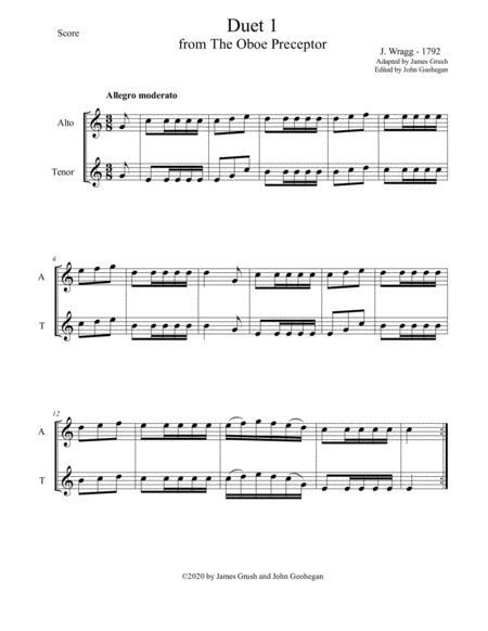 Seven Duets for Alto / Tenor Recorders image number null