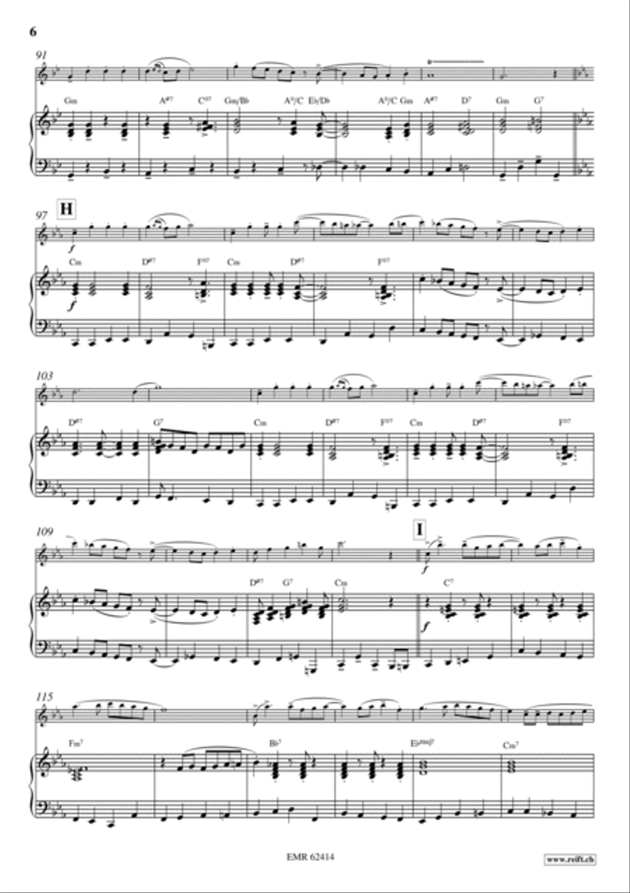 La Cinquantaine Piano Accompaniment scores gallery preview page 7