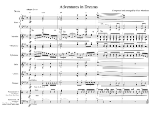 Adventures in Dreams (percussion ensemble piece)