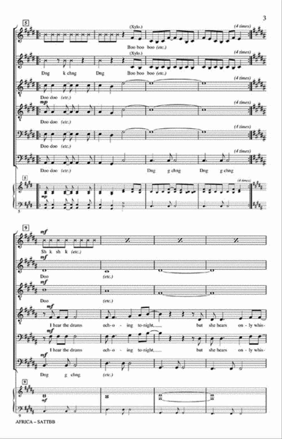 Africa A Cappella scores gallery preview page 3