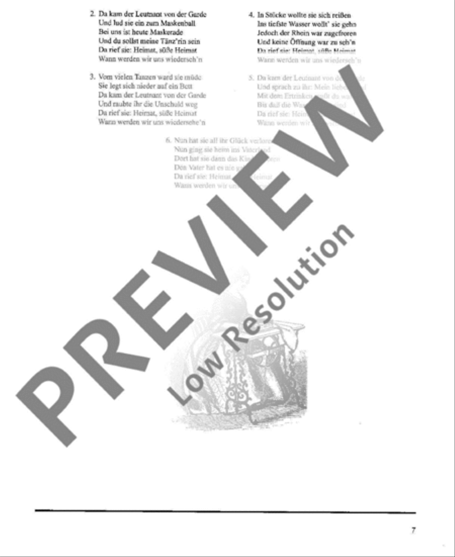 Küchenlieder Piano scores gallery preview page 8