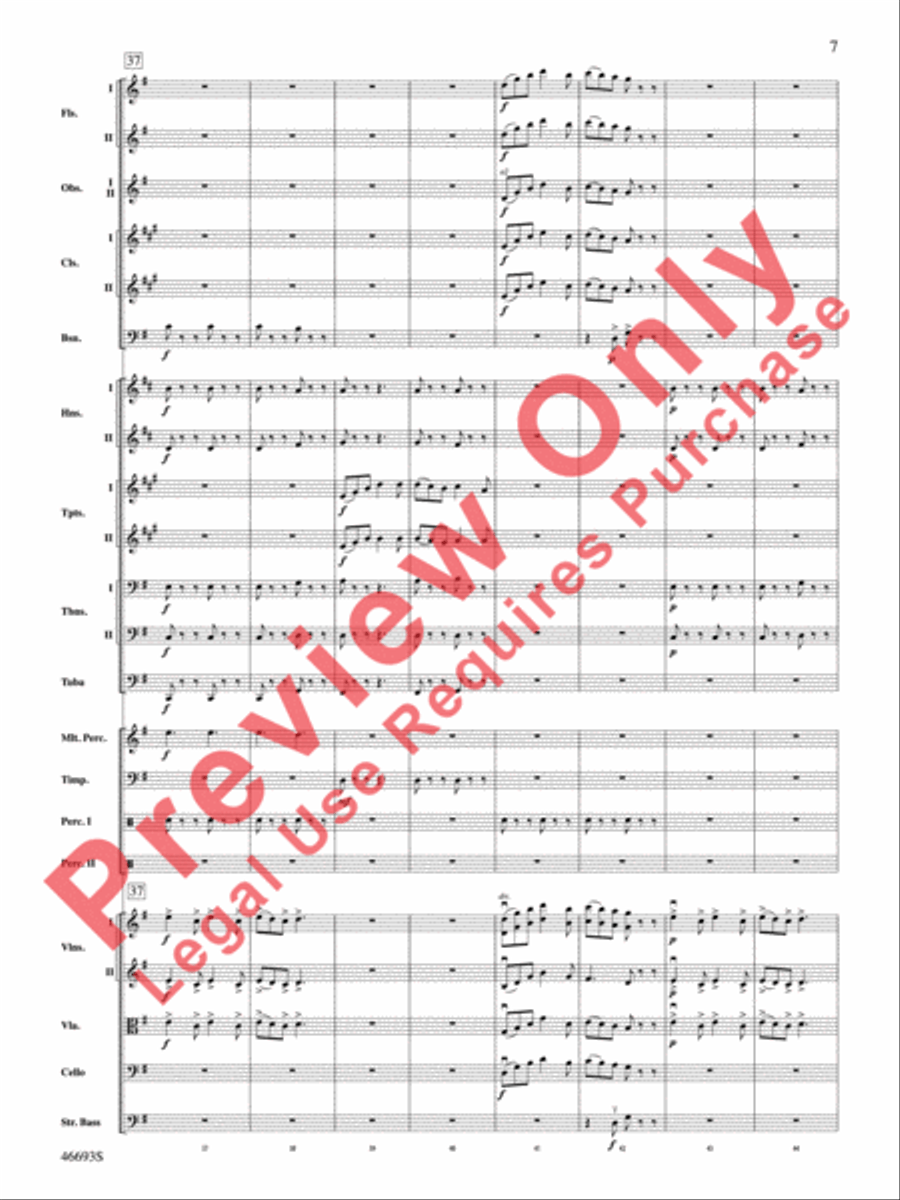 Suite of Carols Full Orchestra scores gallery preview page 8